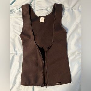 Brand new never worn small zip up sweat enhancement vest